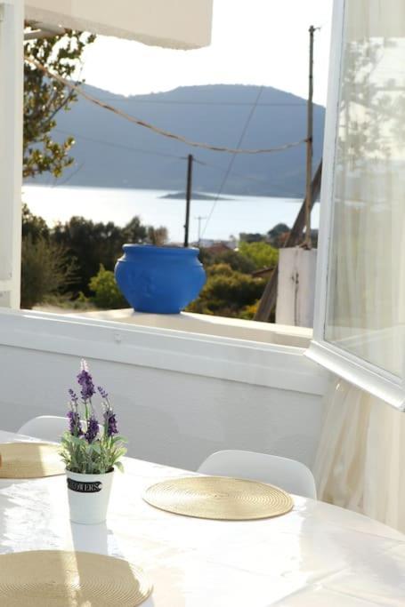 White Villa In Olive Trees And Seaview To Panagia Almiropótamos Екстериор снимка