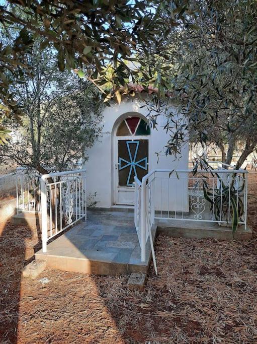 White Villa In Olive Trees And Seaview To Panagia Almiropótamos Екстериор снимка