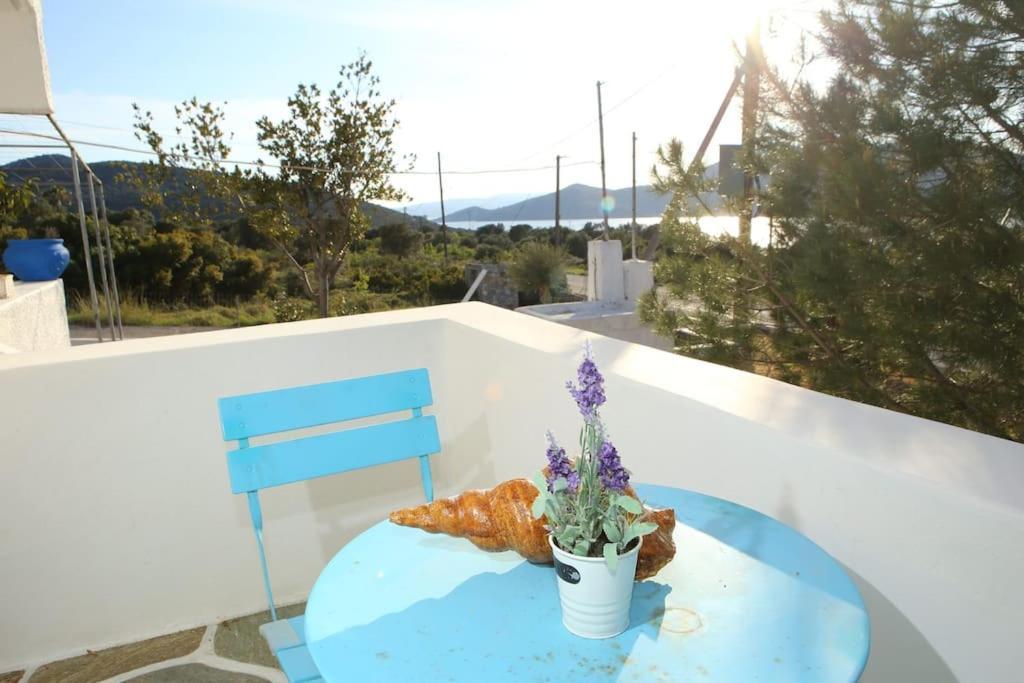 White Villa In Olive Trees And Seaview To Panagia Almiropótamos Екстериор снимка
